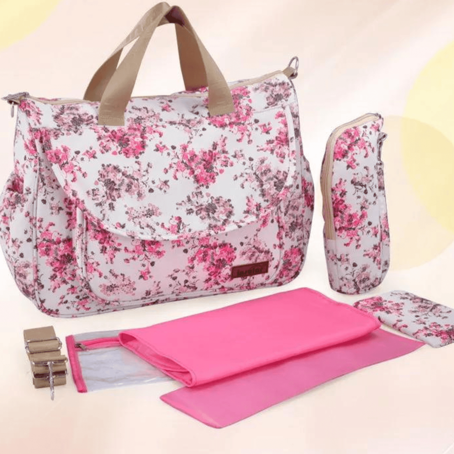 INSULAR SUMMERTIME : Sac à Langer à Bandoulière Chic & Pratique - Ti'moun